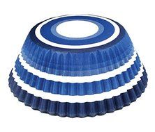 Fox Run Bake Cup Reg, Blue Swirl, pbh