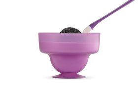 The Dipr the Ultimate Cookie Spoon and the Dunkr Cookie Cup - Set Pack - 2 Purple Diprs and 1 Purple Dunkr