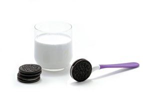 The Dipr the Ultimate Cookie Spoon and the Dunkr Cookie Cup - Set Pack - 2 Purple Diprs and 1 Purple Dunkr N4