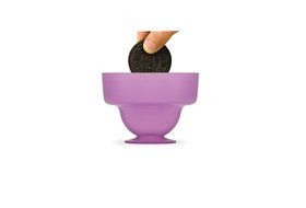 The Dipr the Ultimate Cookie Spoon and the Dunkr Cookie Cup - Set Pack - 2 Purple Diprs and 1 Purple Dunkr N6