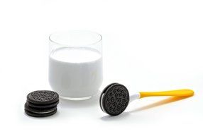 The Dipr the Ultimate Cookie Spoon and the Dunkr Cookie Cup - Set Pack - 2 Purple Diprs and 1 Purple Dunkr N15