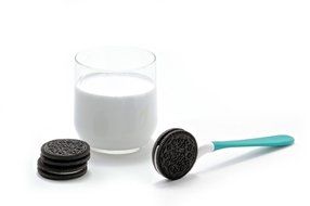 The Dipr the Ultimate Cookie Spoon and the Dunkr Cookie Cup - Set Pack - 2 Purple Diprs and 1 Purple Dunkr N19