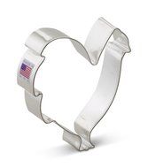 Ann Clark Rooster Cookie Cutter - 4 Inches - Tin Plated Steel