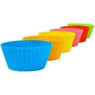 100-pc 4 Colors mini Paper Baking Cups, 1&quot; Dia., Colors may vary
