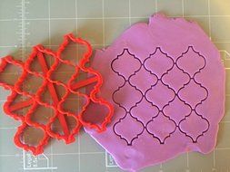 Moroccan Pattern Embosser , Stamp, Cookie Cutter