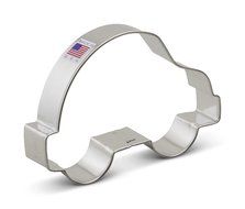 Ann Clark Small Car Cookie Cutter - 4.75 Inches - Tin Plated Steel