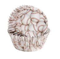 Wilton Standard Baking Cups, 36-Count, Baseball Color N3