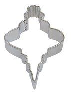 R&amp;M Ornament Fancy Oval 3.5&quot; Cookie Cutter in Durable, Economical, Tinplated Steel