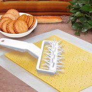 Awakingdemi Dough Roller Docker Pitter Crust Embossing Tool for Pizza Pie Pastry N2