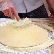 Awakingdemi Dough Roller Docker Pitter Crust Embossing Tool for Pizza Pie Pastry N3