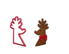 Reindeer Head Cookie Cutter