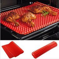 Silvercell Non-Stick Silicone Pyramid Pan Baking Sheet Pastry Cooking Mat N2