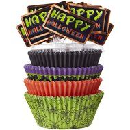 Halloween Cupcake Liners Combo Pack, 150-Count N2