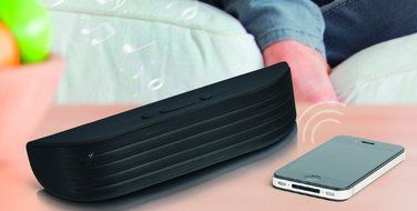 Sylvania Bluetooth Wireless Portable Speaker, with Hands-free Microphone, Green N6