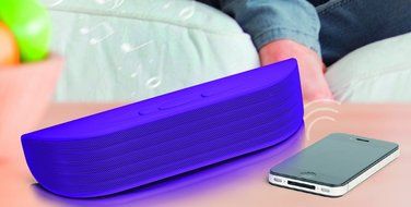 Sylvania Bluetooth Wireless Portable Speaker, with Hands-free Microphone, Green N8