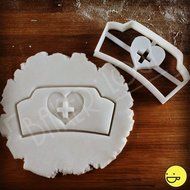 Nurse Hat and Syringe Set Cookie Cutters
