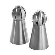 Newcomdigi Sphere Ball Pastry Cake Russian Piping Nozzles,Pastry Cake Fondant Cupcake Buttercream Decorating DIY...