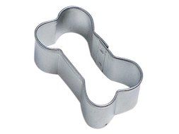 R&amp;M Mini Dog Bone Cookie Cutter in Durable, Economical, Tinplated Steel