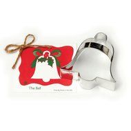Bell Cookie and Fondant Cutter - Ann Clark - 3.9 Inches - US Tin Plated Steel