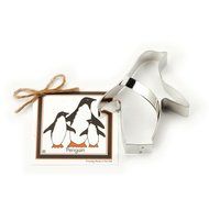 Penguin Cookie and Fondant Cutter - Ann Clark - 5 Inches - US Tin Plated Steel