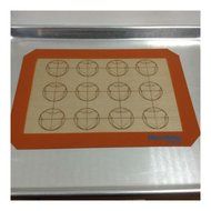 1x Silicone Fiberglass Bakeware Macaroon Macaron Baking Sheet Muffins Silpat Mat Must Have