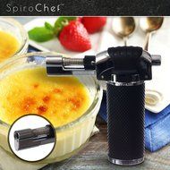SpiroChef (TM) Professional Self-Igniting Cr&egrave;me Br&ucirc;l&eacute;e Butane Cooking Torch N3