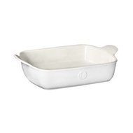 Emile Henry 11 x 8 Ceramic Baking Dish - Sugar White (239620)