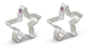 Ann Clark Starfish Cookie Cutter - 4 Inches - Tin Plated Steel N2