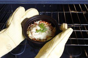 Neoflam Vol 0.8QT Stovetop Ceramic Cookware, Beige N17