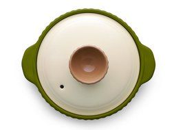 Neoflam Vol 0.8QT Stovetop Ceramic Cookware, Beige N20
