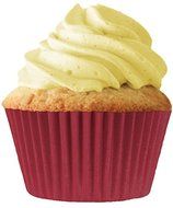 Burgundy Cupcake Papers, Standard Muffin Liners - 32 count
