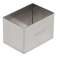 Ateco Stainless Steel Rectangle Form, 2.5- by 1.75-inches