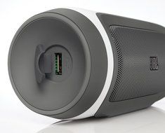 JBL Charge Portable Indoor/Outdoor Bluetooth Speaker (Gray) N6