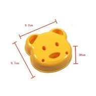 HuaYang Party Home Breakfast DIY Cartoon Bear Shape Cookie Pastry Cutter Sandwich Toast Maker Bread Mold Tool N2