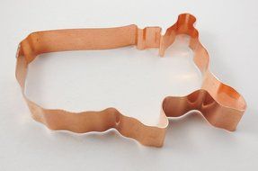 The United States of America Shape / Map Copper Cookie Cutter N2