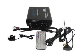 Shark Shkamp5800bt6160 Black 600 Watt Bluetooth Motorcycle Marine Audio System w/ 3.5 Speakers + Wired / Wireless... N4