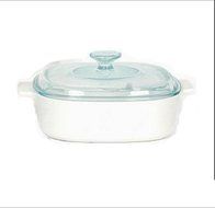 Corning Ware A-2-B Casserole Dish with Lid - &quot;Just White&quot;