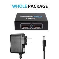 HDMI Splitter, SOWTECH(TM) Digital 1X2 HDMI Switch for Full HD 1080P Support 3D (One Input To Two Outputs) N5
