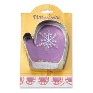 Mitten Cookie and Fondant Cutter - Ann Clark - 4.5 Inches - US Tin Plated Steel