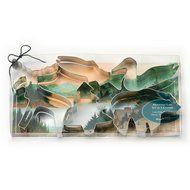 Ann Clark Cookie Cutters Mountain Lake Gift Set 5 Pieces Tin Plated Steel