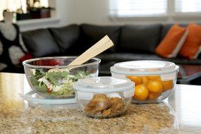 Glasslock 6-Piece Mixing Bowl Set
