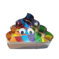 Unicorn Poop Cookie Cutter - Create Your Own Magical Rainbow Unicorn Colored Poo Shaped Cookies with Your Favorite... N3