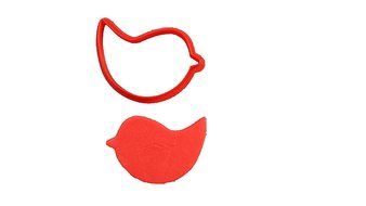 Bird Cookie Cutter (1 inch)