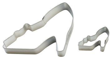 Cybrtrayd Parent/Child Cookie Cutter Set, 4-Inch, High Heel Shoe