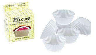 Silicups Regency Mini Silicone Baking Cups, Set of 6