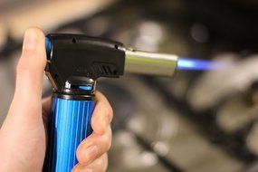 Venards - Jet Torch Professional &ndash; Refillable &ndash; Piezo &ndash; Hand Held &ndash; Adjustable Flame &ndash; Small &ndash; Butane - Blow Torch... N3