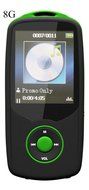 MEEKO 8GB Hi-Fi Lossless Sound Bluetooth MP3 Player 50 Hours Playback,FM Radio Record, Green