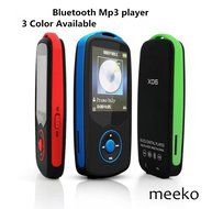 MEEKO 8GB Hi-Fi Lossless Sound Bluetooth MP3 Player 50 Hours Playback,FM Radio Record, Green N2
