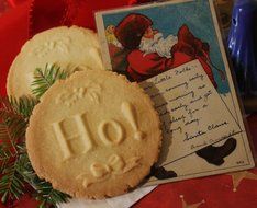 Brown Bag - HO! HO! - Say It With Cookies Series Cookie Stamp - NEW