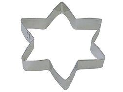 R&amp;M Star Six Point 5&quot; Cookie Cutter in Durable, Economical, Tinplated Steel